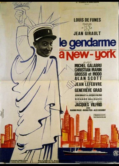 affiche du film GENDARME A NEW YORK (LE)