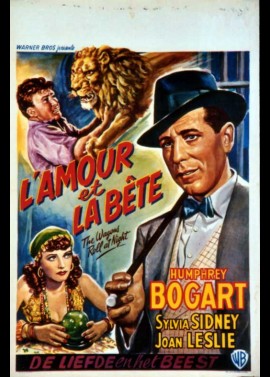 affiche du film AMOUR ET LA BETE (L')