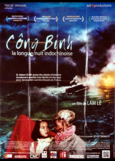 affiche du film CONG BINH LA LONGUE NUIT INDOCHINOISE