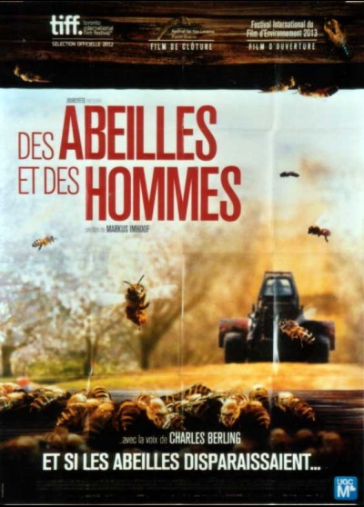 affiche du film DES ABEILLES ET DES HOMMES