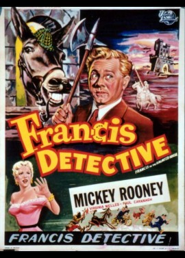 affiche du film FRANCIS DETECTIVE