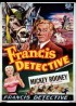 affiche du film FRANCIS DETECTIVE