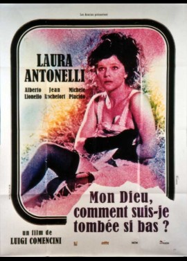 affiche du film MON DIEU COMMENT SUIS JE TOMBEE SI BAS