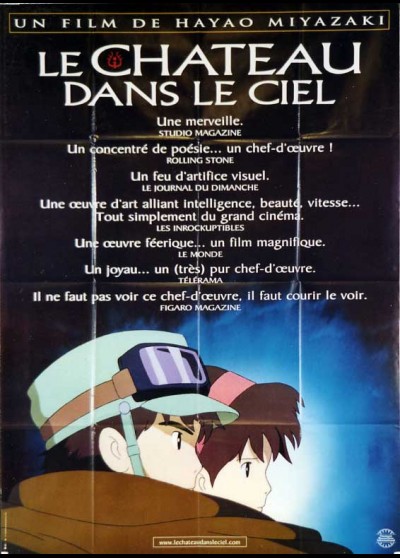 affiche du film CHATEAU DANS LE CIEL (LE)