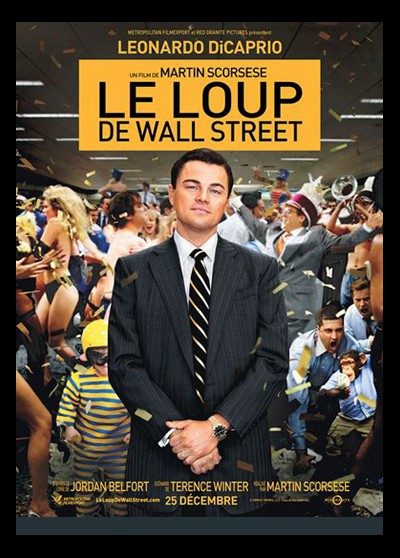 WOLF OF WALL STREET (THE) movie poster