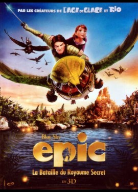 affiche du film EPIC LA BATAILLE DU ROYAUME SECRET