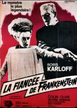 BRIDE OF FRANKENSTEIN (THE) movie poster