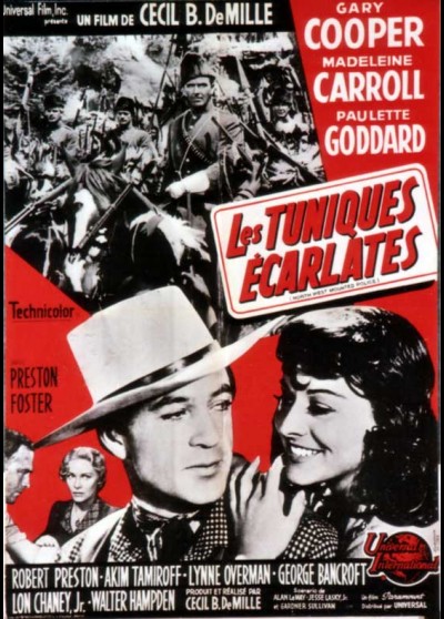 affiche du film TUNIQUES ECARLATES (LES)