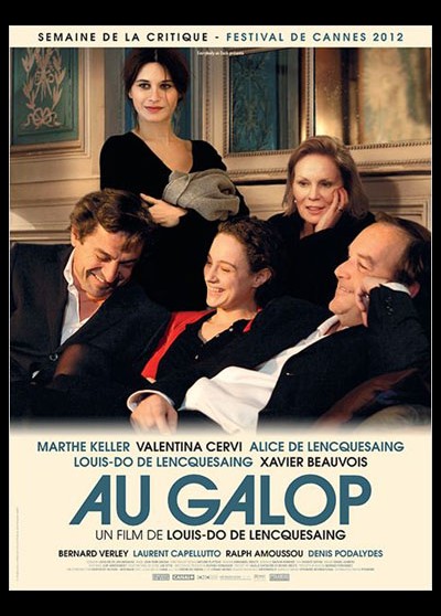 affiche du film AU GALOP