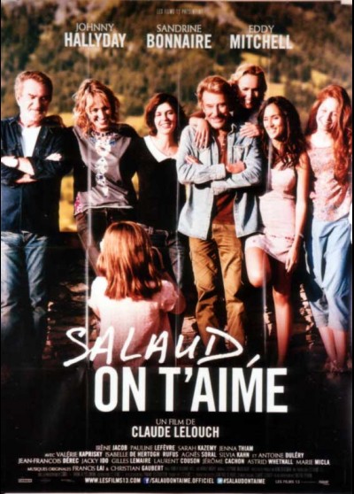 SALAUD ON T'AIME movie poster