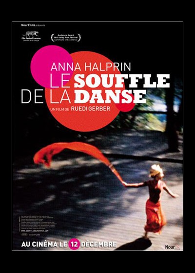 affiche du film ANNA HALPRIN LE SOUFFLE DE LA DANSE