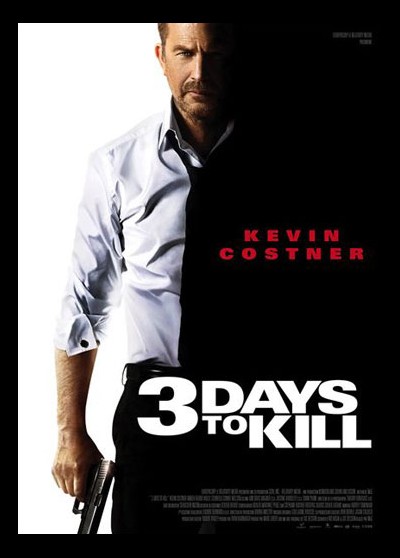 THREE DAYS TO KILL movie poster