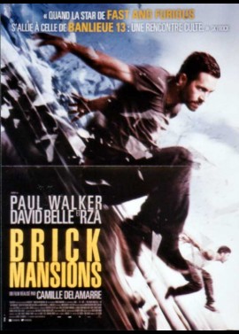 BRICK MANSIONS movie poster