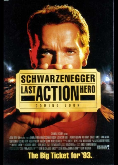 LAST ACTION HERO movie poster