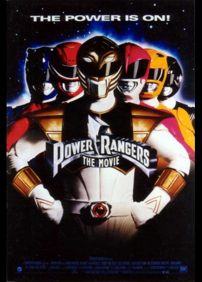 affiche du film POWER RANGERS THE MOVIE