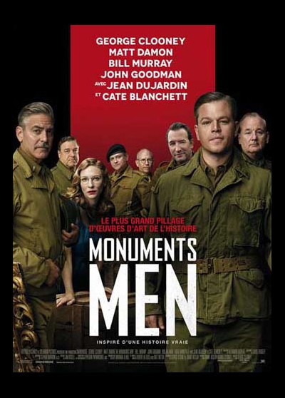 affiche du film MONUMENTS MEN