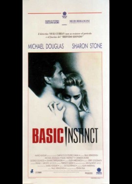BASIC INSTINCT movie poster