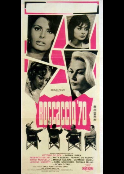 BOCCACCIO 70 movie poster