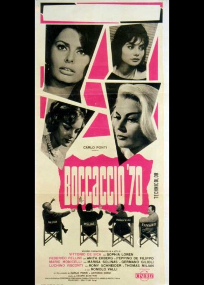 affiche du film BOCCACE 70