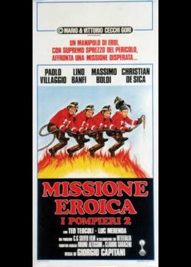 affiche du film MISSIONE EROICA I POMPIERI 2