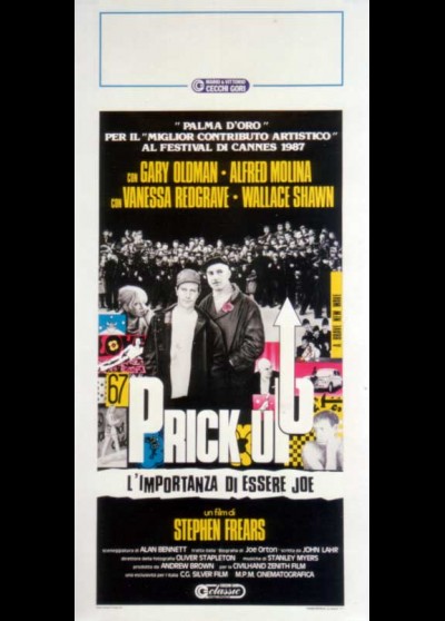 PRICK UP YOUR EARS movie poster