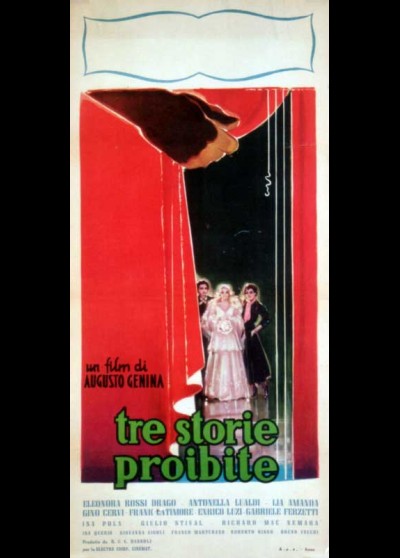 TRE STORIE PROIBITE movie poster