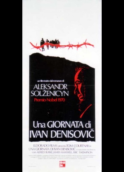 ONE DAY IN THE LIFE OF IVAN DENISOVICH movie poster