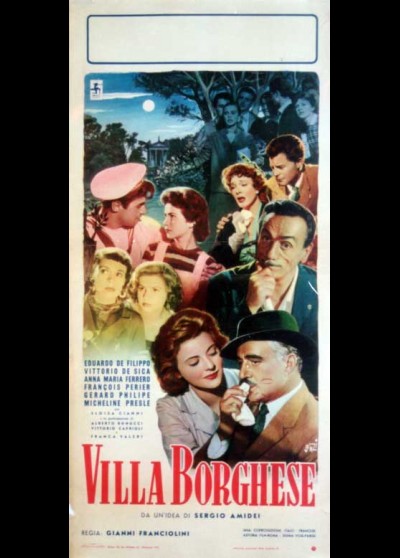 affiche du film AMANTS DE VILLA BORGHESE (LES)