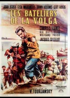 affiche du film BATELIERS DE LA VOLGA (LES)