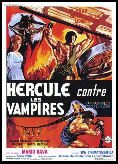 affiche du film HERCULE CONTRE LES VAMPIRES