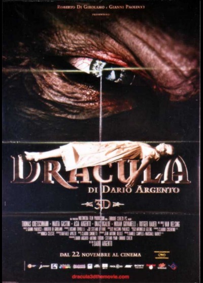 affiche du film DRACULA DI DARIO ARGENTO
