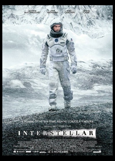 INTERSTELLAR movie poster
