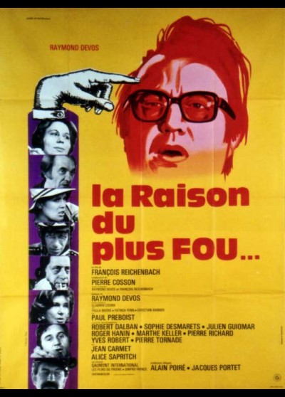 RAISON DU PLUS FOU (LA) movie poster