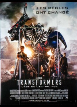 TRANSFORMERS AGE OF 'EXTINCTION movie poster
