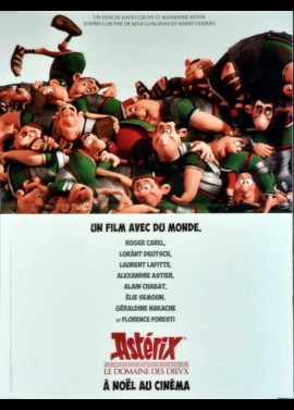 affiche du film ASTERIX LE DOMAINE DES DIEUX