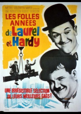 affiche du film FOLLES ANNEES DE LAUREL ET HARDY (LES)