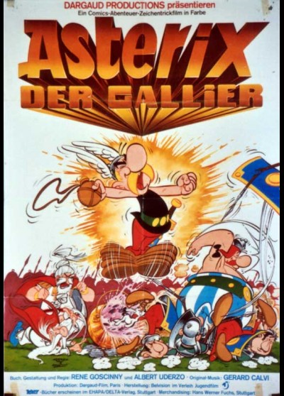 affiche du film ASTERIX LE GAULOIS