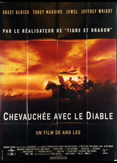 affiche du film CHEVAUCHEE AVEC LE DIABLE