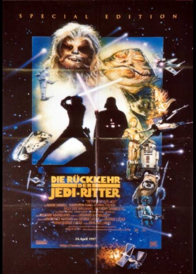 STAR WARS RETURN OF THE JEDI movie poster