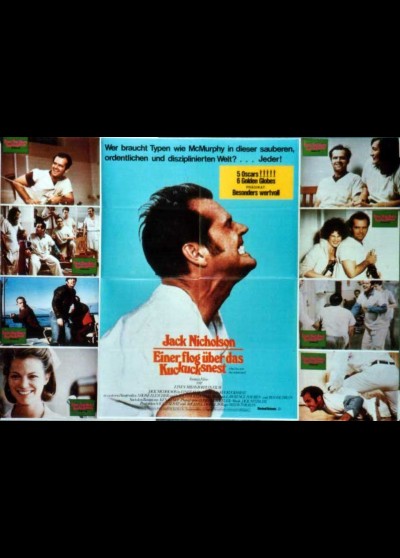 ONE FLEW OVER THE CUCKOO'S NEST movie poster