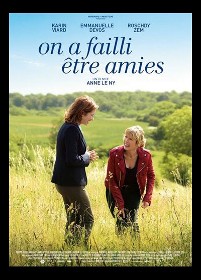 affiche du film ON A FAILLI ETRE AMIES