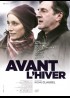 affiche du film AVANT L'HIVER