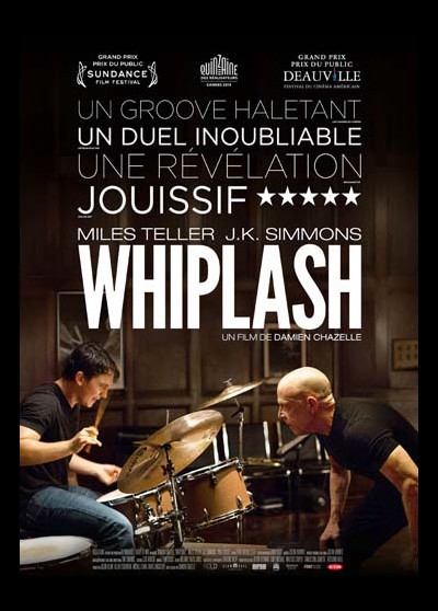 WHIPLASH movie poster