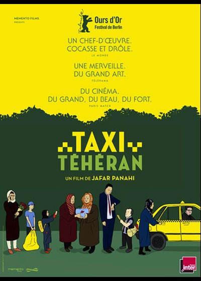 affiche du film TAXI TEHERAN