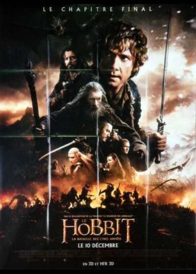 HOBBIT THE BATTLE OF THE FIVE ARMIES (THE) movie poster