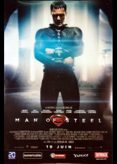 MAN OF STEEL / SUPERMAN movie poster