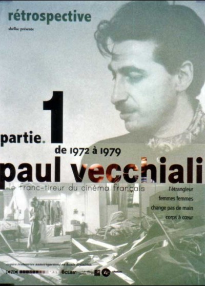 affiche du film PAUL VECCHIALI RETROSPECTIVE