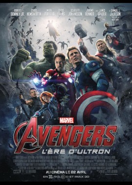 affiche du film AVENGERS L'ERE D'ULTRON