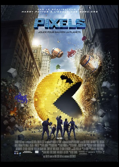 PIXELS movie poster