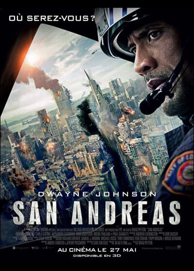 SAN ANDREAS movie poster
